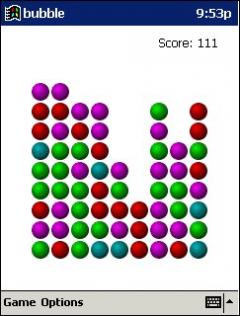 Bubble Game for Pocket PC