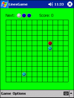 Lines Game for Pocket PC