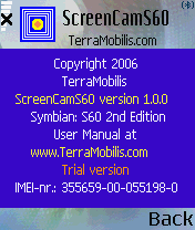 ScreenCamS60 for 2nd Edition