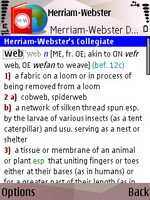 SlovoEd Express: Merriam-Webster Dictionaries for S60 3rd Edition