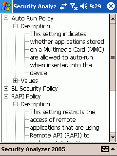 Security Analyzer 2005