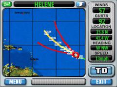 Hurricane Tracker Smartphone