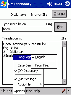 DM Dictionary (SH3)