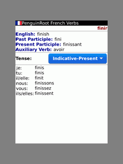 PenguinRoot French Verbs
