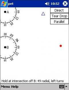 Holding Pattern Entry Trainner