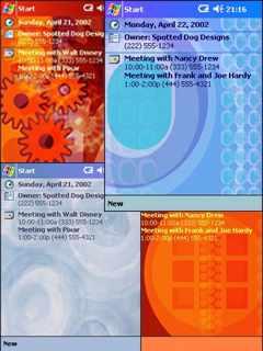 Pocket PC Themes: Contemporary Colors