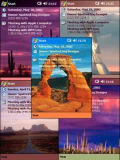 Pocket PC Themes: Desert Vistas