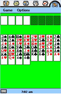 Freecell Game for P800/P900