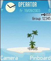 Yearning seashore,theme ui for nokia s60 1.x/2.x os 6600/n70/n72...
