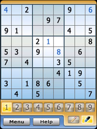 Sensible Sudoku for UIQ