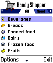 Handy Shopper for Series 60