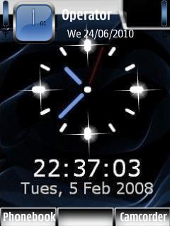 Silver Clock