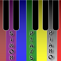 Simon plays piano