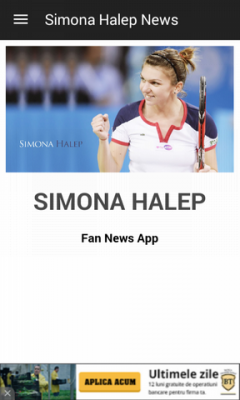 Simona Halep News App