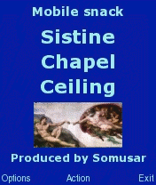 Michelangelo: Sistine Chapel Ceiling - Free mobile snack for S60 (Series 60), volume 1 of 3