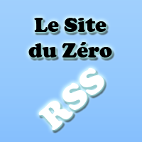 Site du Zero RSS