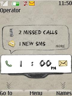 Sketch Clock Icons