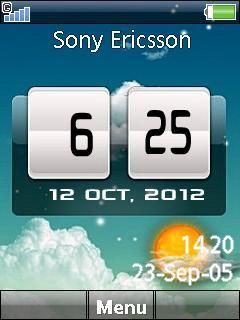 Sky Digital Clock