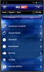 SkyBet Android App