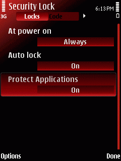 Security Lock for S60