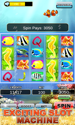 Slot Machine : Goldfish Slots
