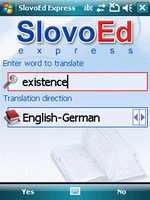 SlovoEd Express: Catalan Dictionaries for Windows Mobile