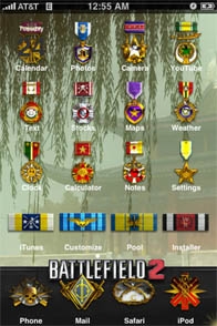 Battlefield iphone theme