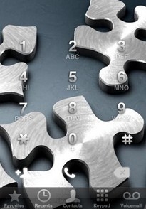 Puzzle iPhone Dialer