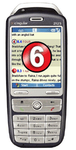 Mobile CricketCast for Windows Mobile 2005 Smartphone