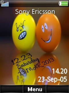 Smile Digital Clock