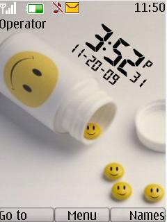 Smiley Clock