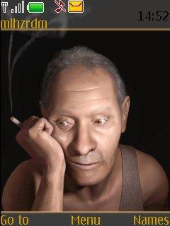 Smoking Man 3d