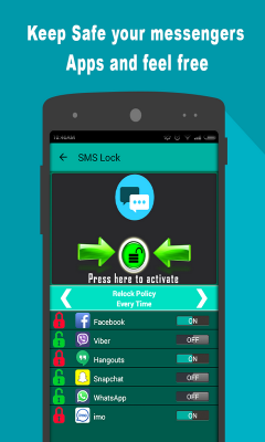 SMS And Messengers Lock Zplus