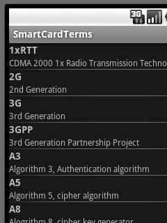 Smart Card Terms