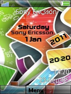 Sony Ericsson Clock