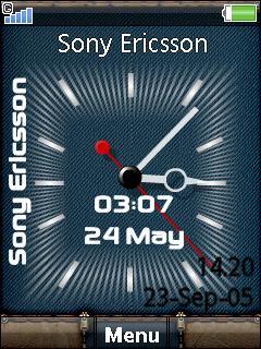 Sony Ericsson Clock