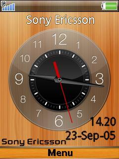 Sony Ericsson Clock