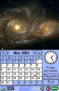 Image Calendar Galaxy Edition