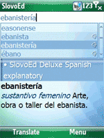 Spanish Talking SlovoEd Deluxe Spanish explanatory dictionary