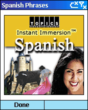 Topics Entertainment - Instant Immersion Spanish Phrases