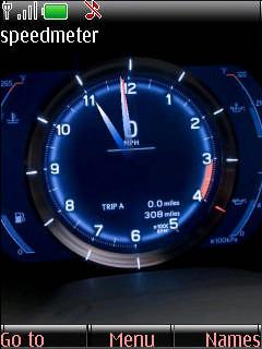Speedmeter Clock