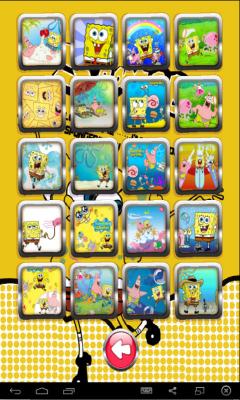 Spongebob Liks Bubble Theme Puzzle