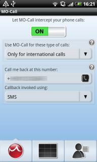 MO-Call Mobile VoIP on Android