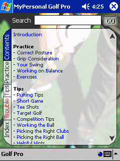MyPersonal Golf Pro for Pocket PC