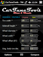 CarTuneTools - Tires and Wheels (for Smartphones)