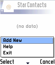 Star Contacts for Symbian