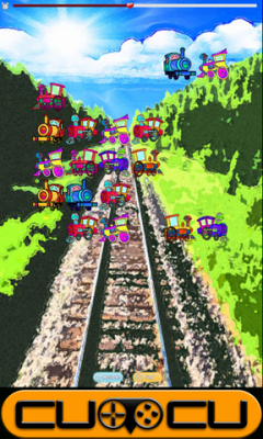 Steam Train Cartoon