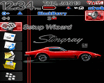 8100 Blackberry ZEN Theme: Stingray Corvette