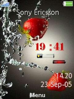 Straberry Clock