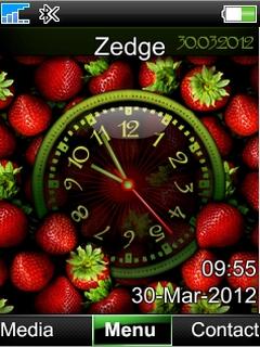 Strawberry Clock